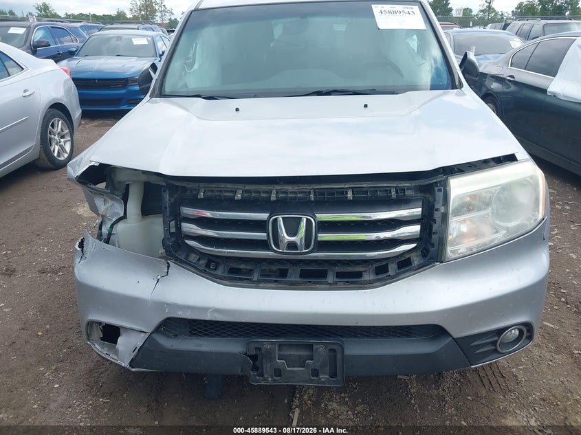 HONDA PILOT 2014 VIN 5FNYF4H53EB053180