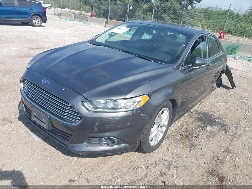 2015 Ford Fusion, Left Rear, IAAI, VIN 3FA6P0HD8FR130345 — photo 2