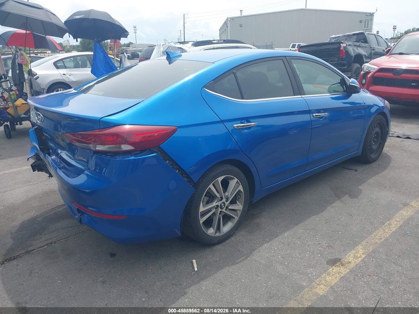 2017 HYUNDAI ELANTRA auction photo 4