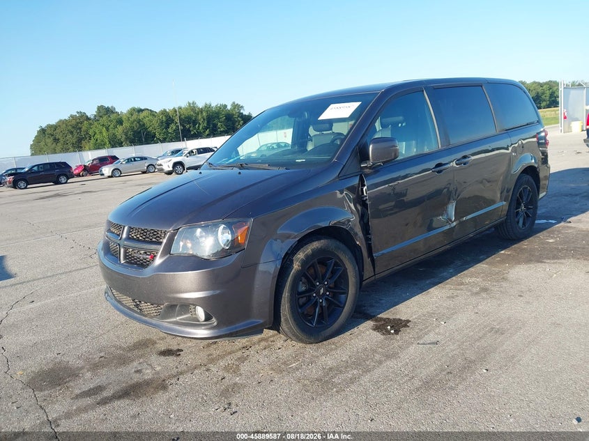2019 Dodge Caravan, Левый бок, IAAI, VIN 2C4RDGEGXKR688320 — фото 2