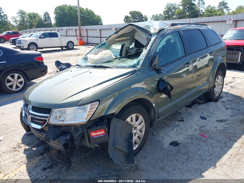 2018 DODGE JOURNEY SPORT UTILITY VEHICLE 2.4L I-4 DOHC, VVT, 173HP