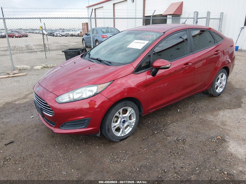 2016 FORD FIESTA — zdjęcie 2