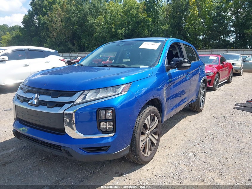 2020 Mitsubishi Outlander, Left & Right Side, IAAI, VIN JA4AR3AU7LU004096 — photo 2