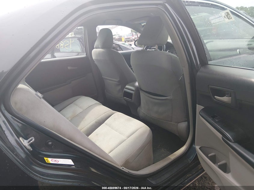 2012 TOYOTA CAMRY auction photo 8