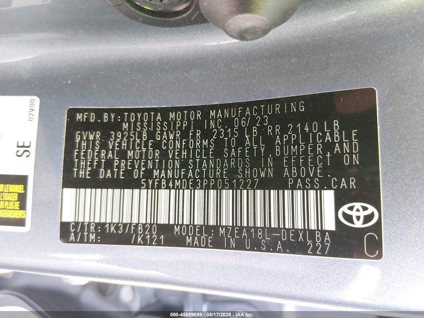 TOYOTA COROLLA - zdjęcie 9