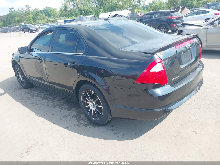 2011 FORD FUSION SEDAN 2.5L I-4 DOHC, VVT, 175HP