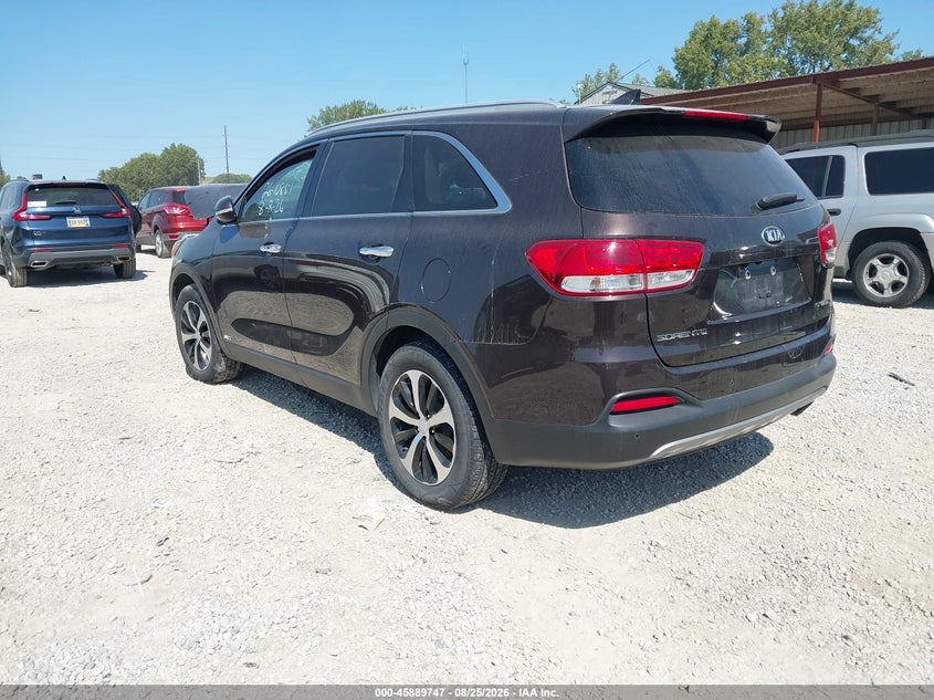 Vin: 5xyphda17jg355961, lot: 46388781, kia sorento 2.0t ex 20183