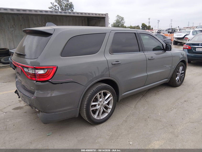 Vin: 1c4rdhdgxmc636429, lot: 46388785, dodge durango gt plus rwd 20214