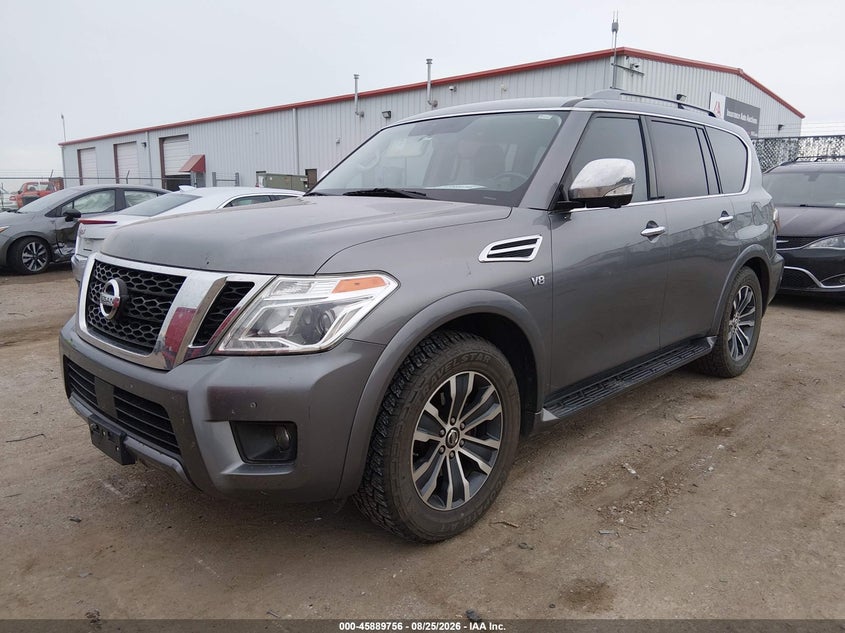 Vin: jn8ay2nc6l9617807, lot: 46388790, nissan armada sl 4wd 20202