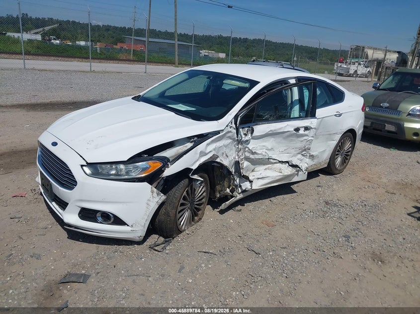 2015 Ford Fusion, Left Side, IAAI, VIN 3FA6P0K96FR282211 — photo 2