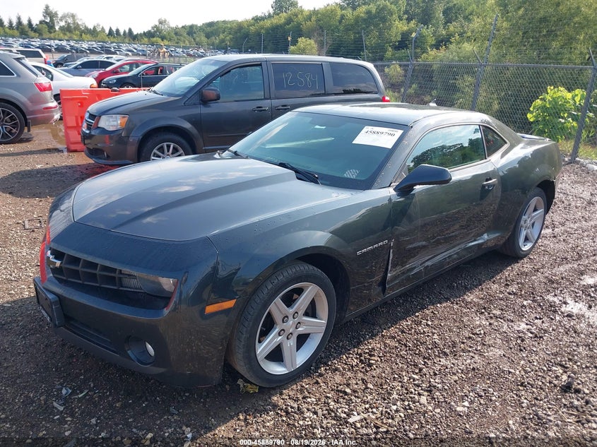 2012 Chevrolet Camaro, Оба бока, IAAI, VIN 2G1FB1E32C9190576 — фото 2