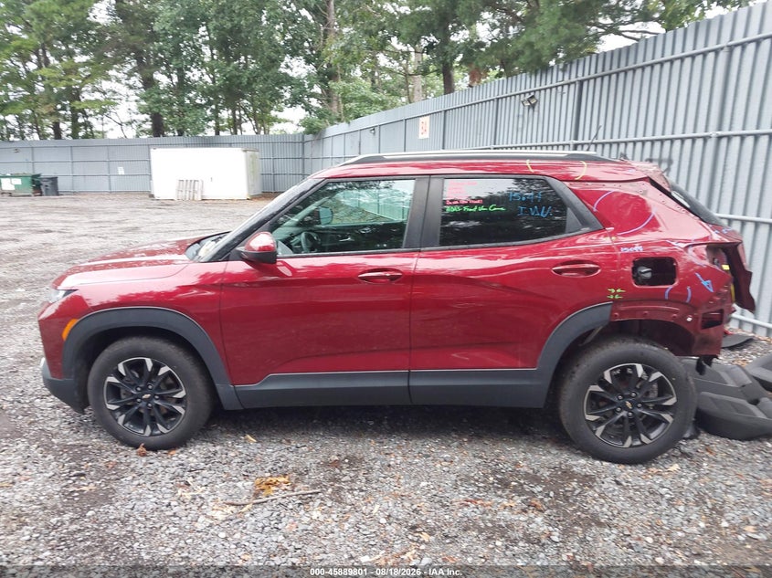 CHEVROLET TRAILBLAZER 2022 VIN KL79MPSL2NB063878