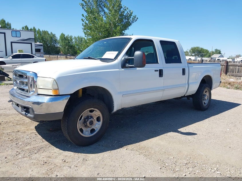 2004 Ford F350, Right Side, IAAI, VIN 1FTSW31P44EC44893 — photo 2