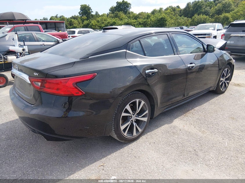 Vin: 1n4aa6ap7hc421164, lot: 46388852, nissan maxima 3.5 sv 20174