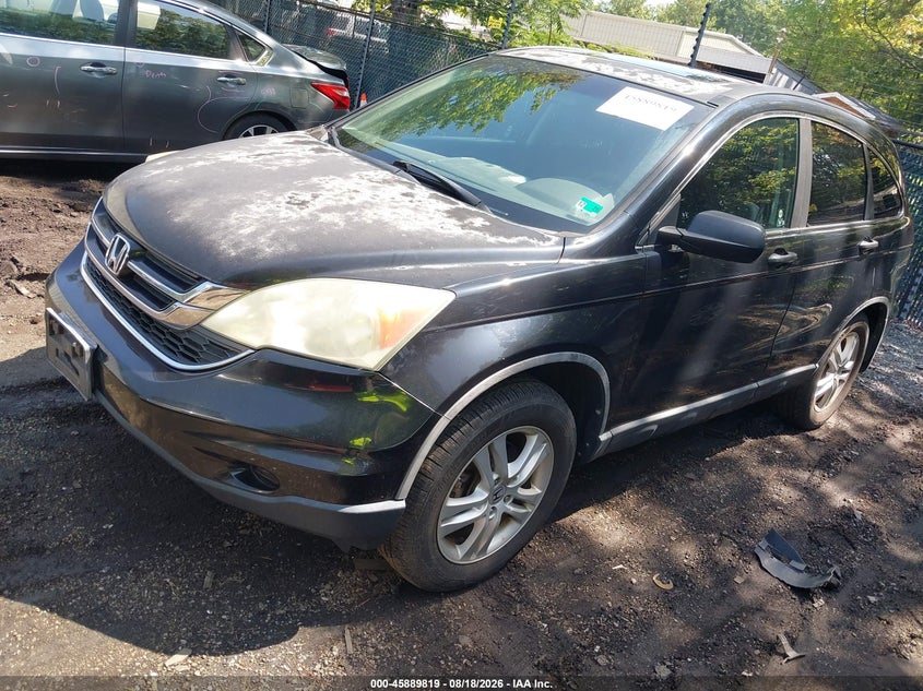 2010 Honda Cr-V Ex, Обычный износ, IAAI, VIN 5J6RE4H5XAL084757 — фото 2