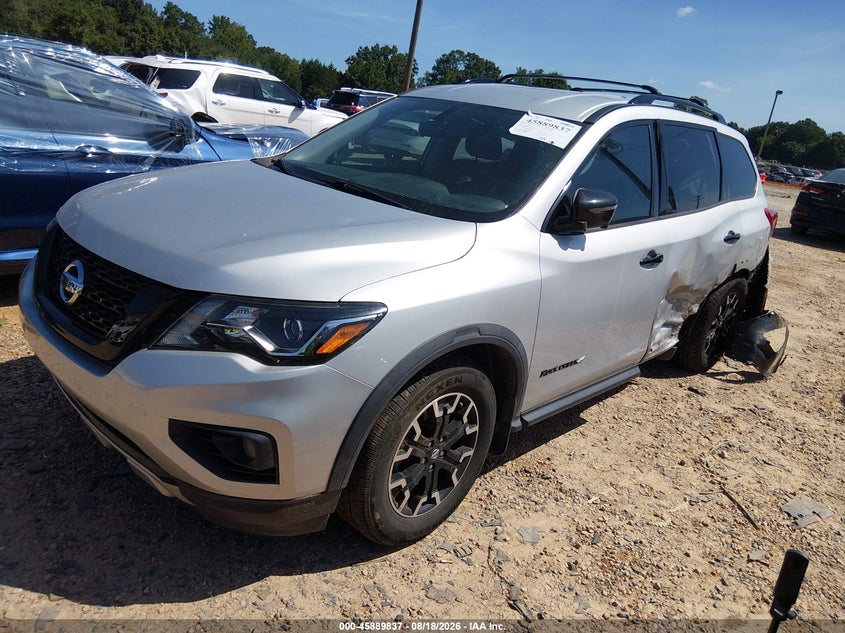 2019 Nissan Pathfinder, Left Side, IAAI, VIN 5N1DR2MN3KC613400 — photo 2
