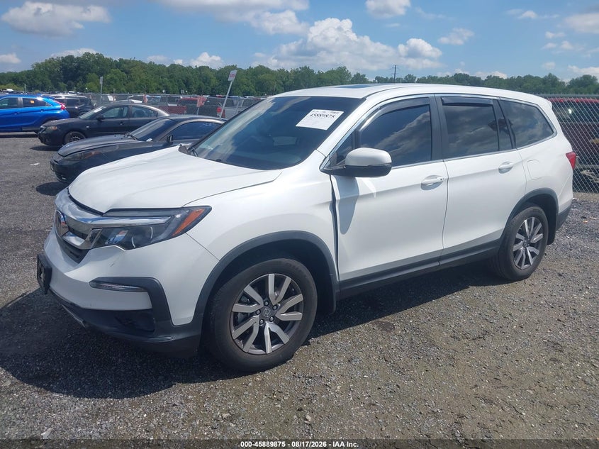 2022 Honda Pilot, Right Front, IAAI, VIN 5FNYF6H50NB026577 — photo 2