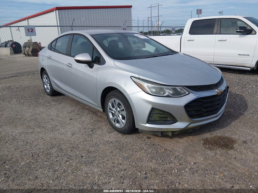 Vin: 1g1bc5sm1k7148089, lot: 46388928, chevrolet cruze ls 20191
