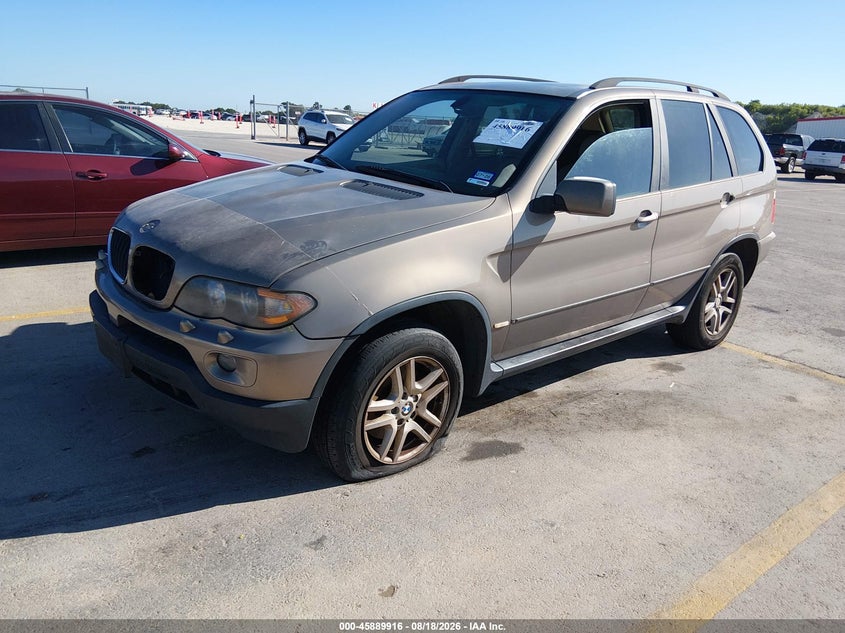 2005 BMW X5, Unknown, IAAI, VIN 5UXFA13595LY00465 — photo 2