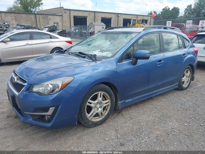 2016 Subaru Impreza, Front End, IAAI, VIN JF1GPAP63GG322293 — photo 2
