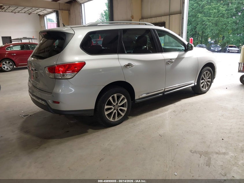 Vin: 5n1ar2mn3dc678141, lot: 46389039, nissan pathfinder sl 20134