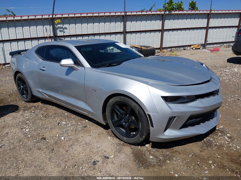 2017 Chevrolet Camaro 1Lt, Перёд, IAAI, VIN 1G1FB1RS4H0204061
