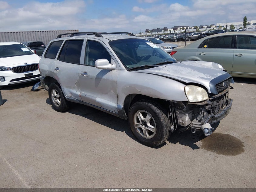 2003 Hyundai Santa Fe Gls/Lx, Перёд, IAAI, VIN KM8SC13DX3U467147