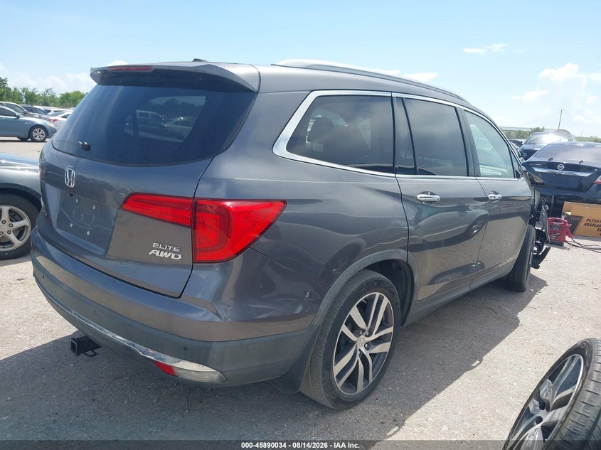 2016 HONDA PILOT SPORT UTILITY VEHICLE 3.5L V-6 DI, VVT, 280HP