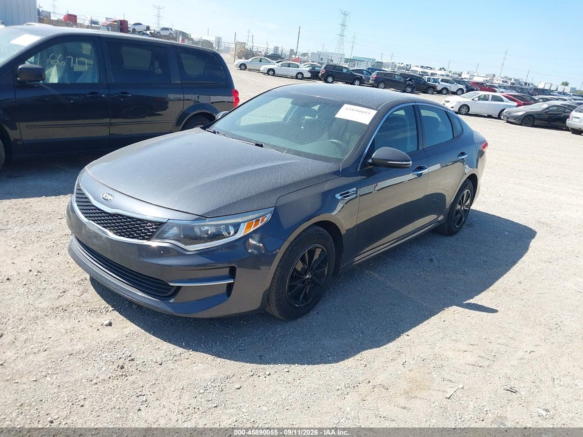 Vin: 5xxgt4l37hg167341, lot: 46389089, kia optima lx 20172