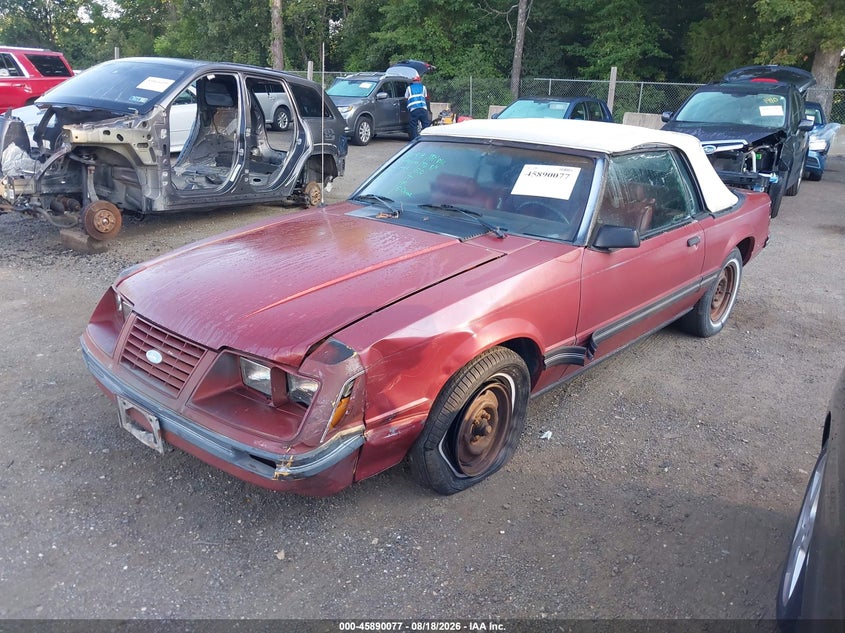 1984 FORD MUSTANG auction photo 2