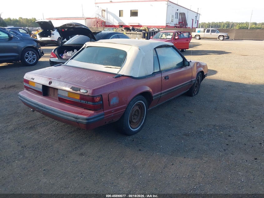 1984 FORD MUSTANG auction photo 4