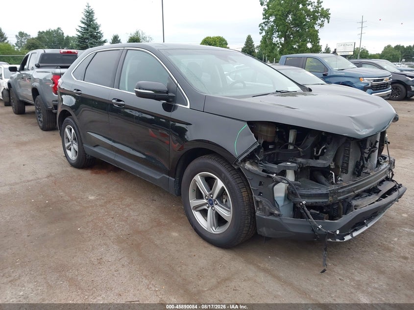 Vin: 2fmpk4j97kbb79762, lot: 46389118, ford edge sel 20191
