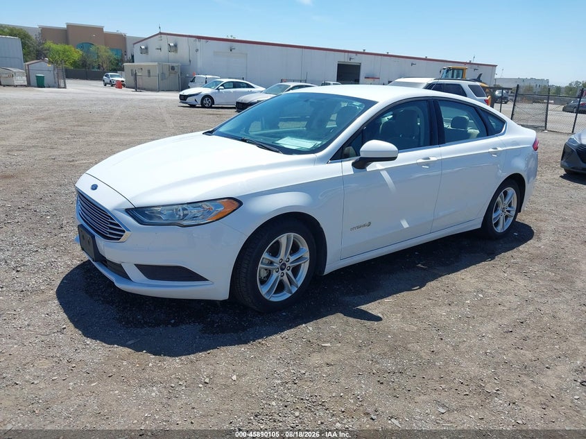 2018 FORD FUSION HYBRID auction photo 2
