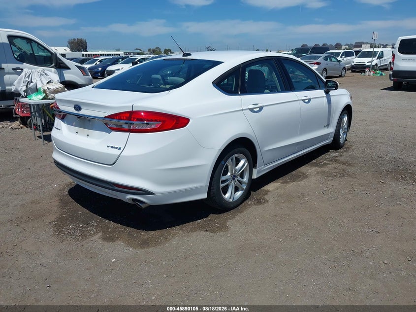 2018 FORD FUSION HYBRID auction photo 4