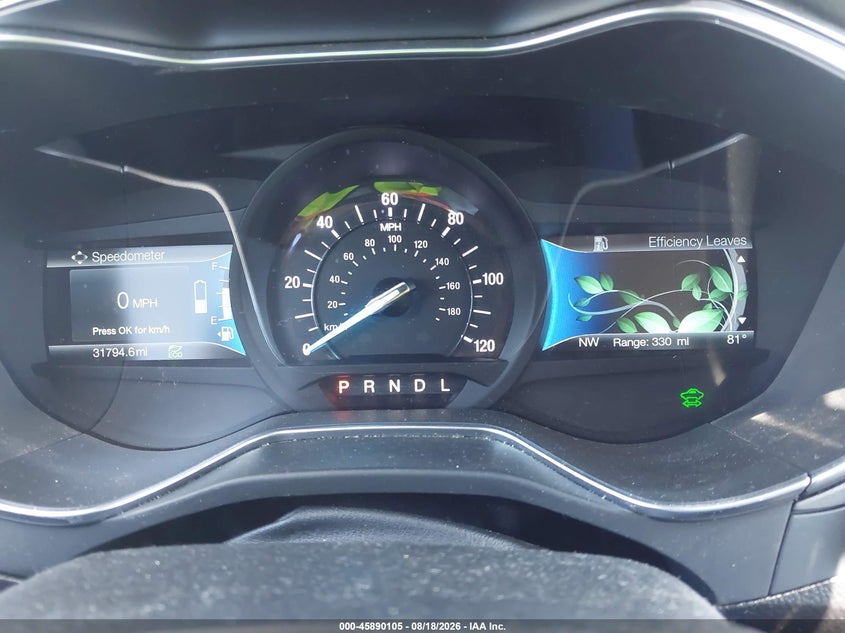 2018 FORD FUSION HYBRID auction photo 7