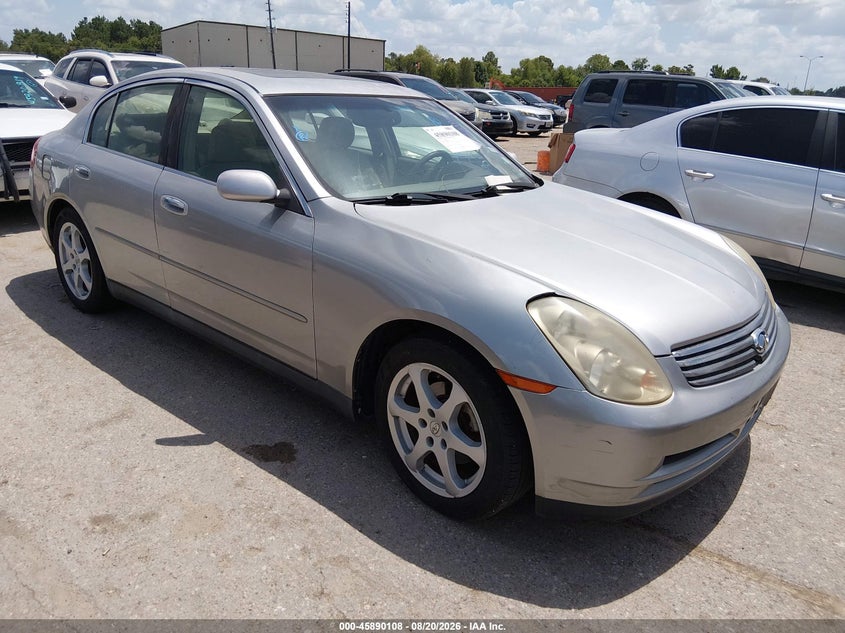 2003 INFINITI G35 auction photo 1