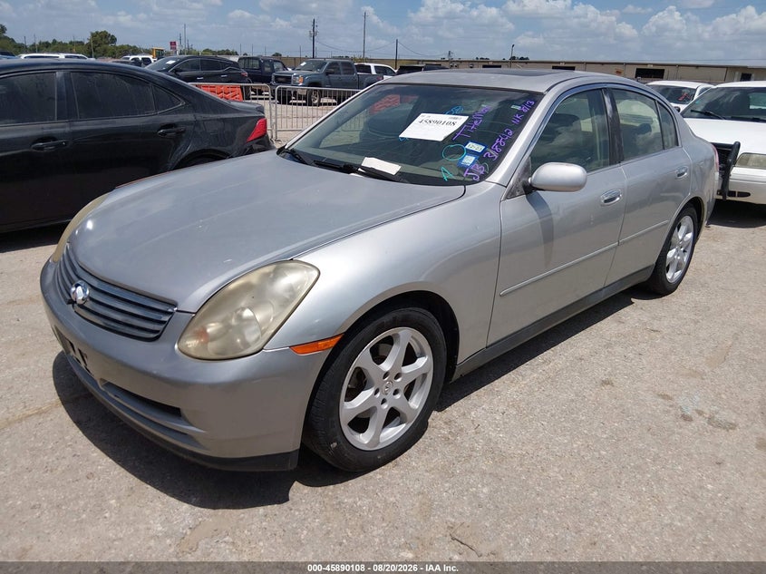 2003 INFINITI G35 auction photo 2