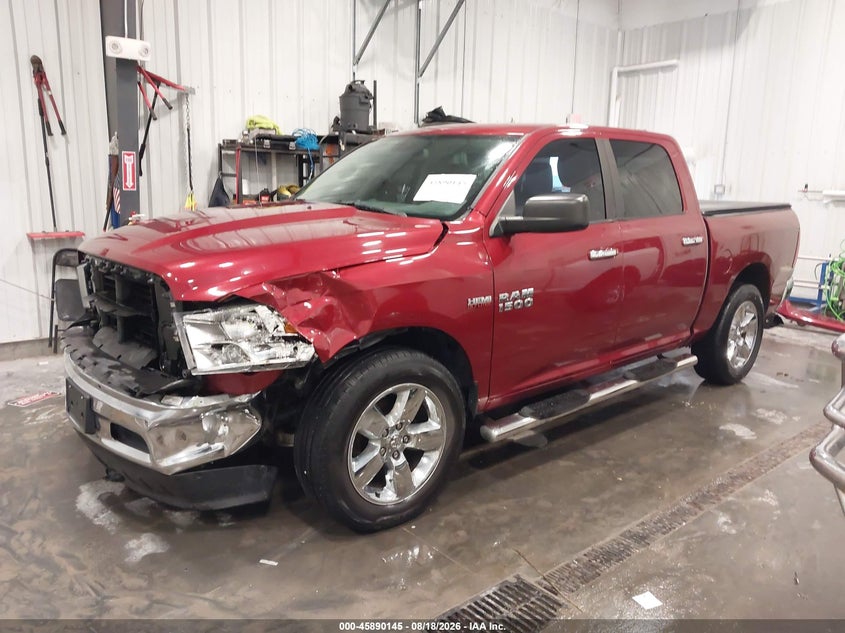 Vin: 1c6rr7lt2es427923, lot: 46389179, ram 1500 big horn 20142