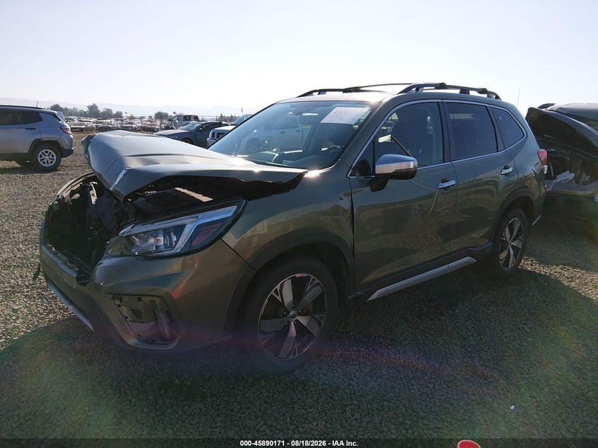 2019 Subaru Forester, Удар спереди, IAAI, VIN JF2SKAWCXKH545770 — фото 2