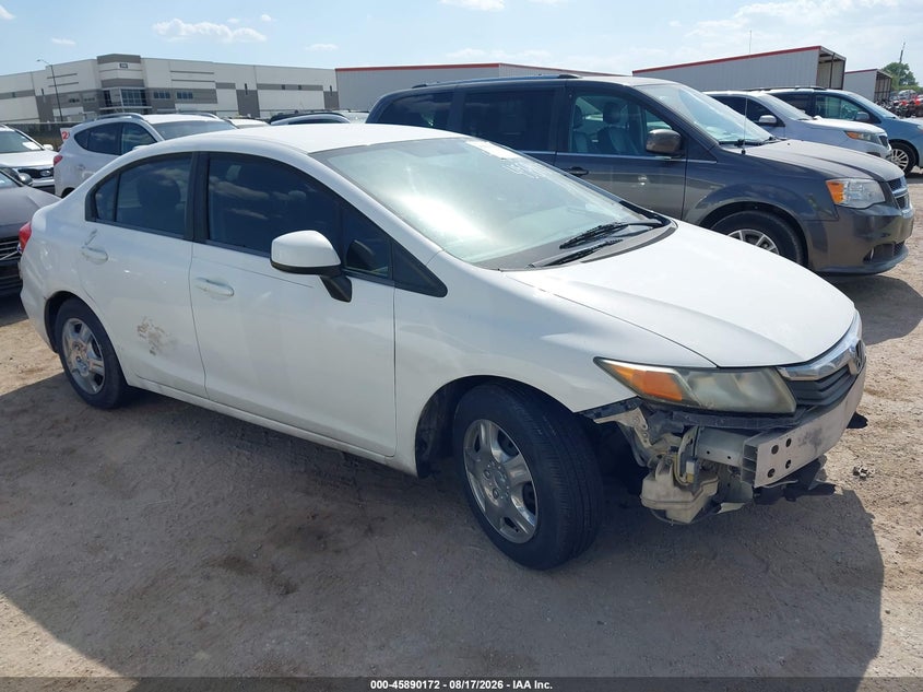 2012 HONDA CIVIC auction photo 1