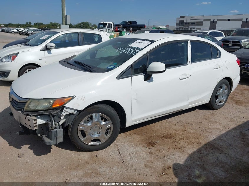 2012 HONDA CIVIC auction photo 2