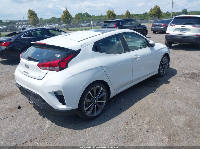 Vin: kmhtg6af5ku013851, lot: 46389214, hyundai veloster 2.0 premium 20194