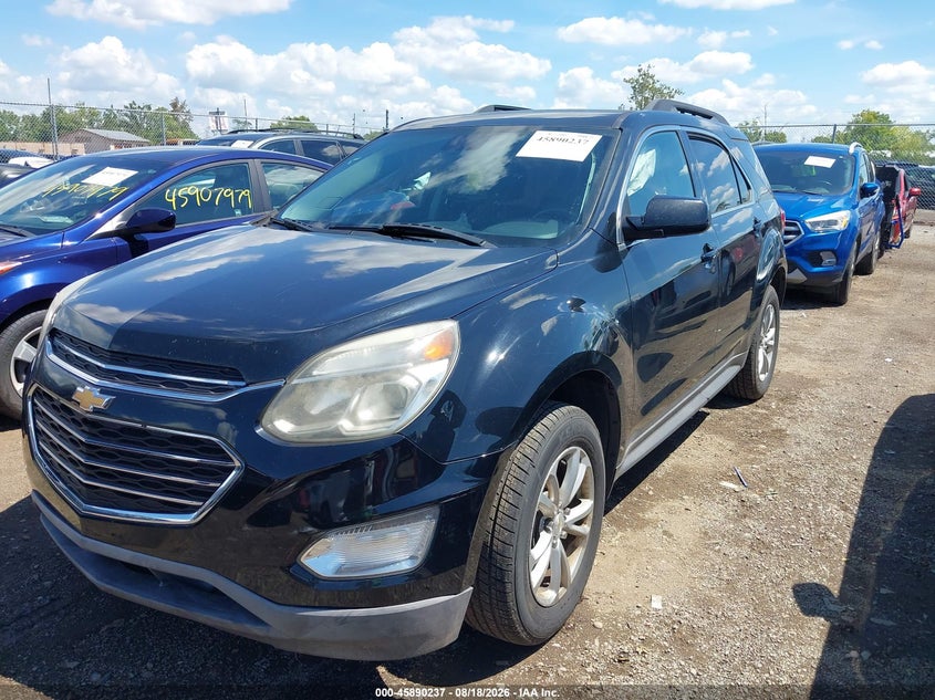2016 Chevrolet Equinox, Right Rear, IAAI, VIN 2GNALCEK5G6110526 — photo 2