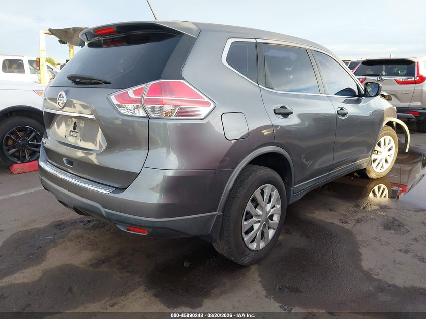 Vin: knmat2mt5gp663318, lot: 46389282, nissan rogue s 20164