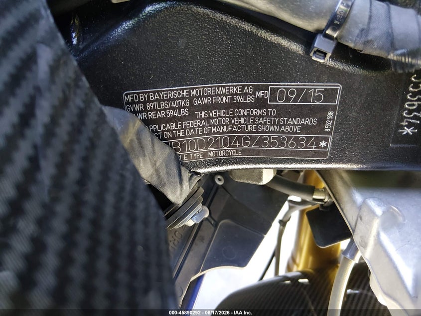 BMW S 1000 2016