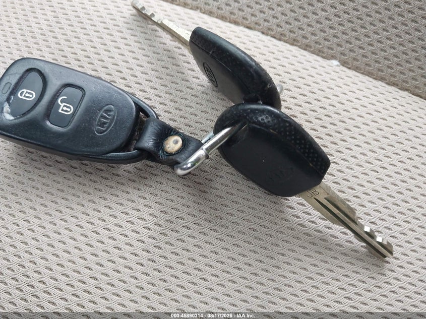 KIA RIO 2007 VIN KNADE123376190512