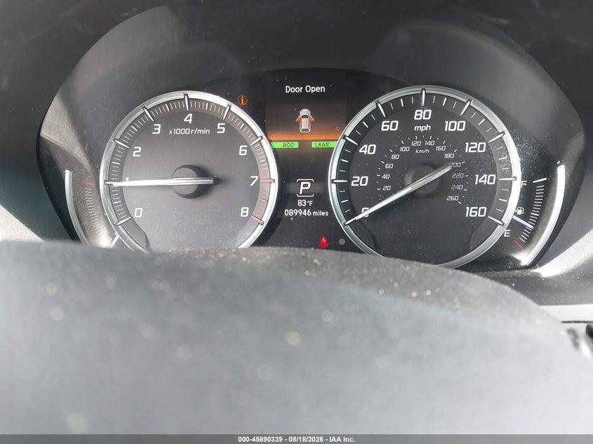 2016 ACURA MDX SPORT UTILITY VEHICLE 3.5L V-6 DI, VVT, 290HP