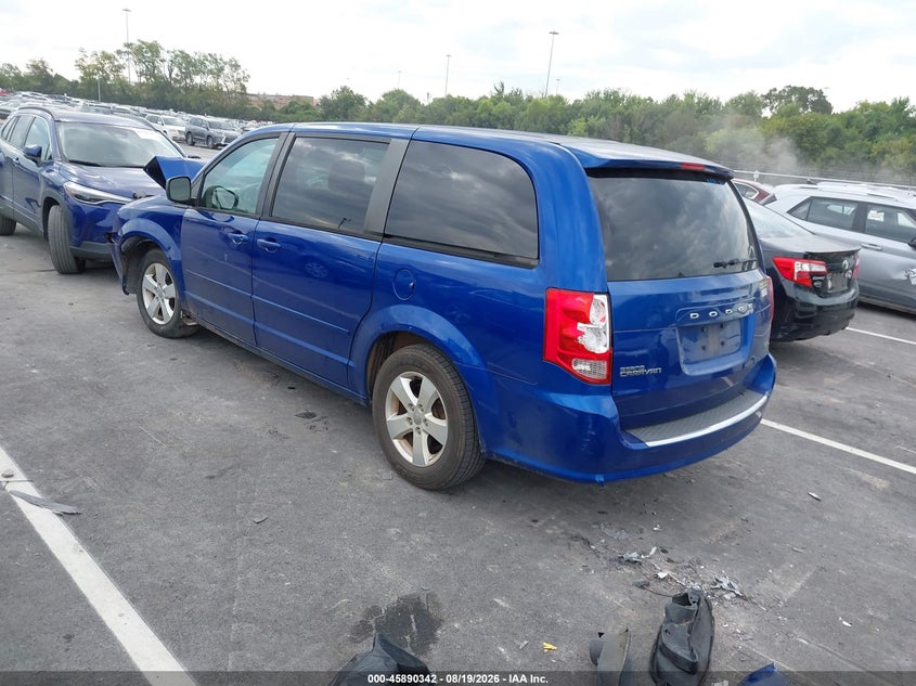 Vin: 2c4rdgbg9dr731519, lot: 46389376, dodge grand caravan se 20133
