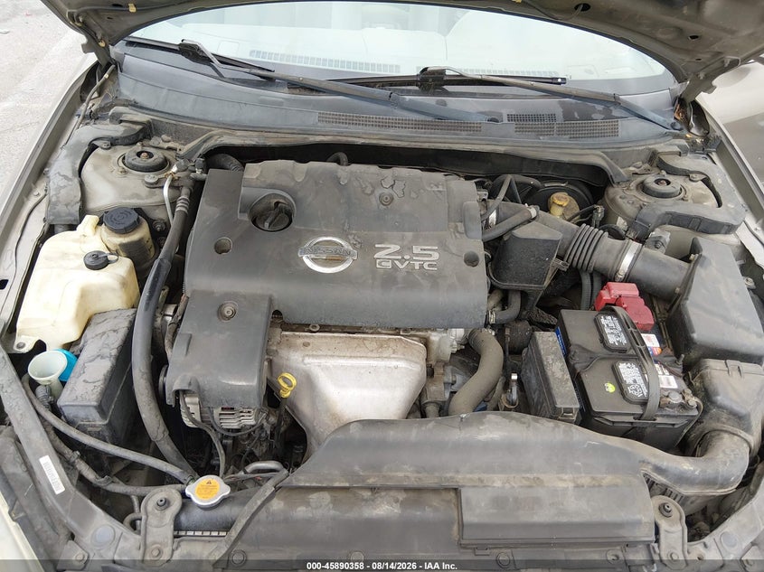 2003 NISSAN ALTIMA SEDAN 2.5L I-4 DOHC, VVT, 175HP