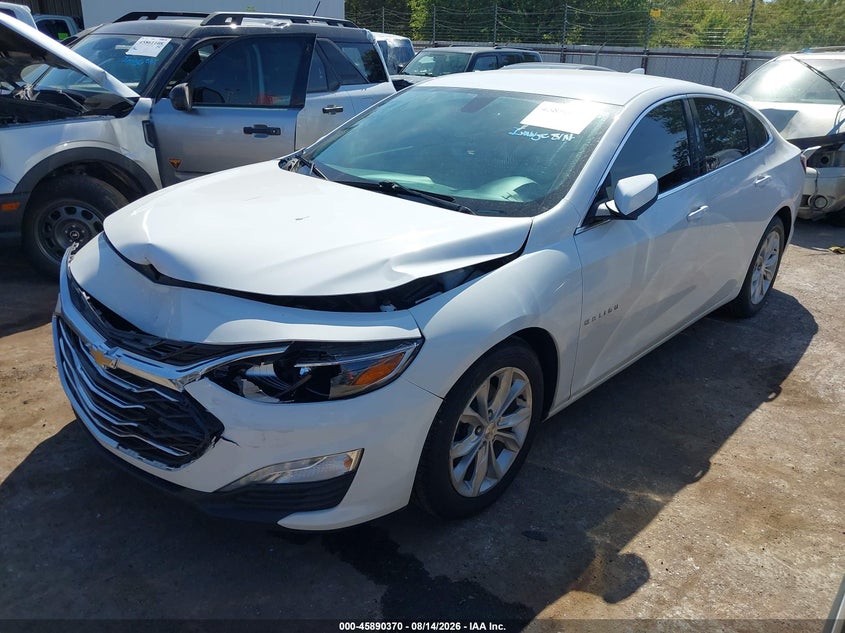 2019 Chevrolet Malibu Lt, Град, IAAI, VIN 1G1ZD5ST1KF133553 — фото 2